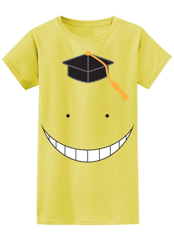 Assassination Classroom - Koro Sensei Face Jrs Screen Print T-Shirt