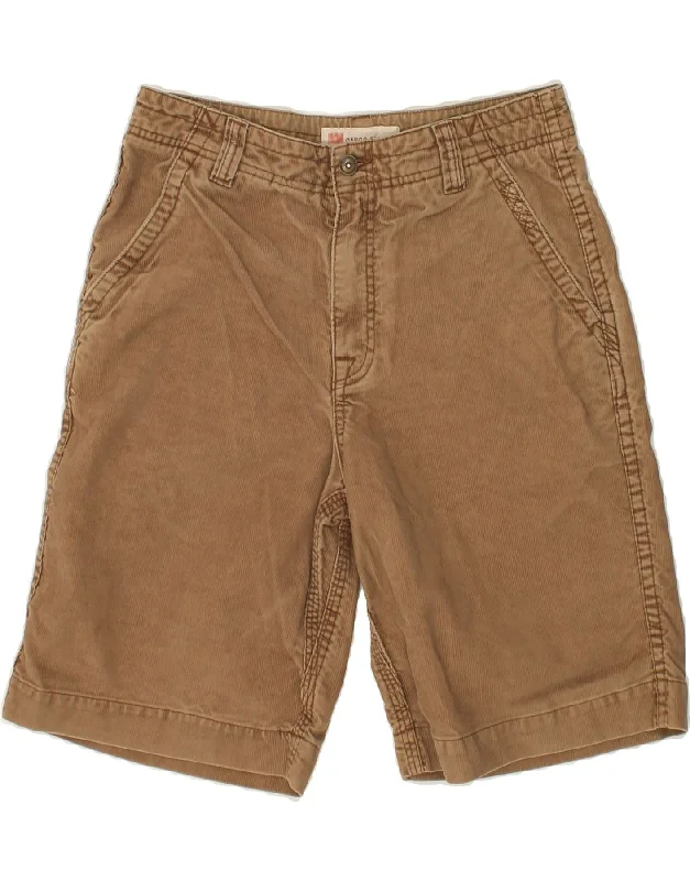 MOSSIMO Mens Corduroy Shorts W30 Medium Brown Cotton