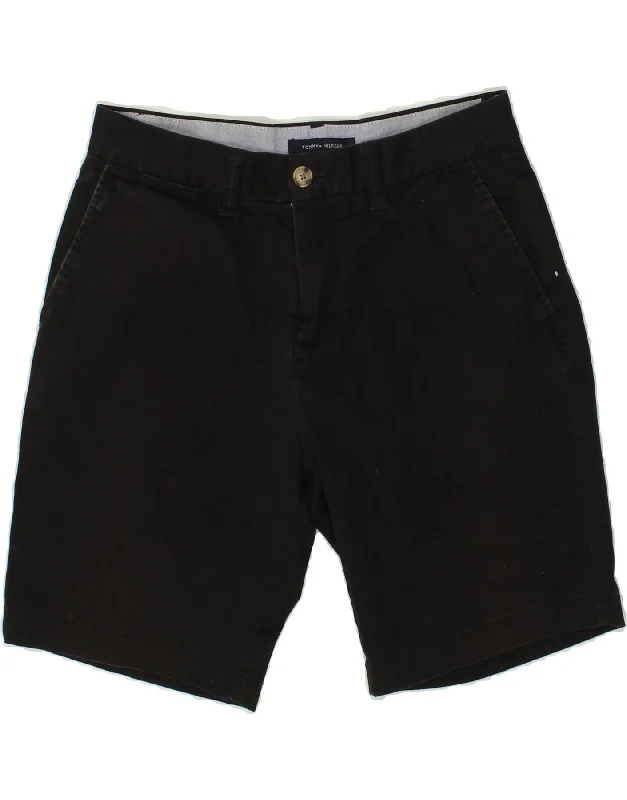 TOMMY HILFIGER Mens Chino Shorts W29 Small Black