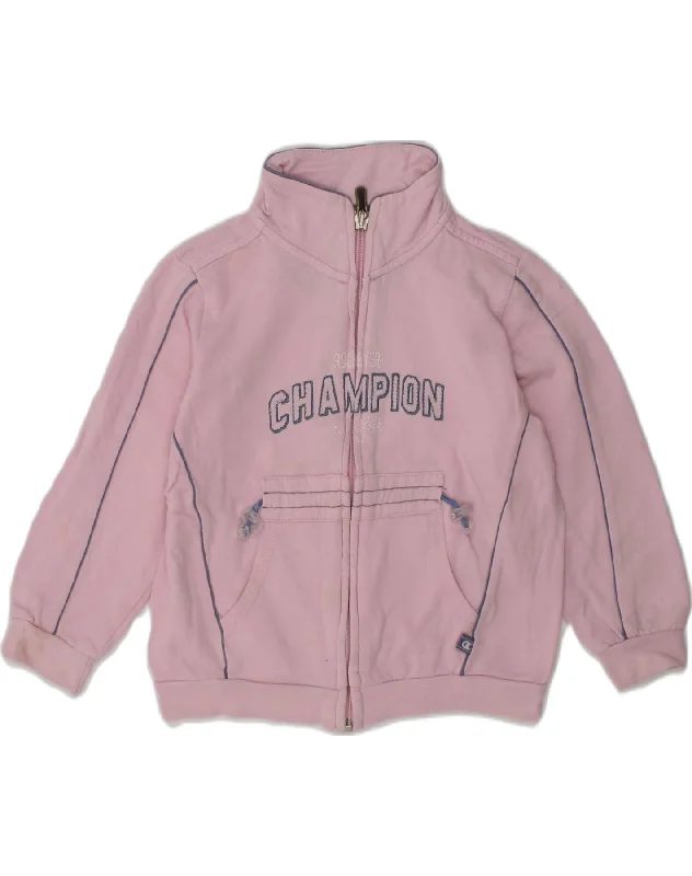 CHAMPION Baby Boys Graphic Tracksuit Top Jacket 18-24 Months Large  Pink