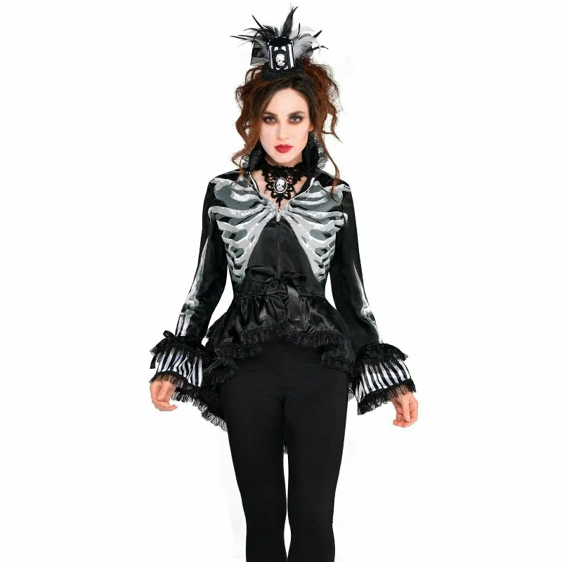 halloween Adult Skeleton Jacket Costume