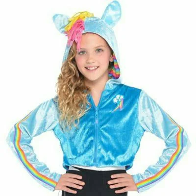 Kids Girls Rainbow Dash Hoodie