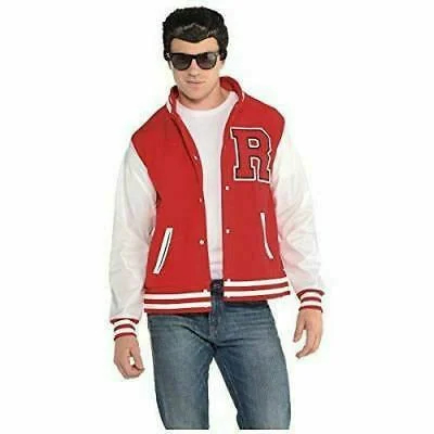 Mens Letterman Jacket Costume