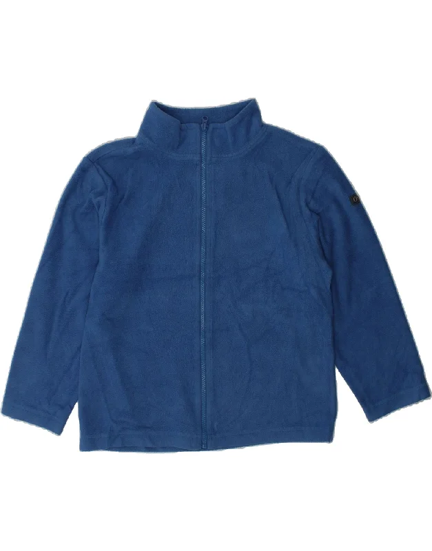 OSH KOSH Boys Fleece Jacket 4-5 Years Blue Polyester