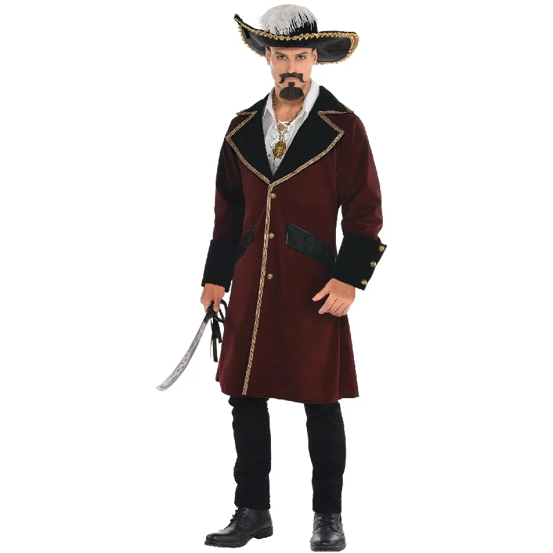 Pirate Captain's Jacket - Men's L/XL