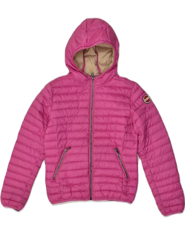 COLMAR Girls Hooded Padded Jacket 10-11 Years Pink