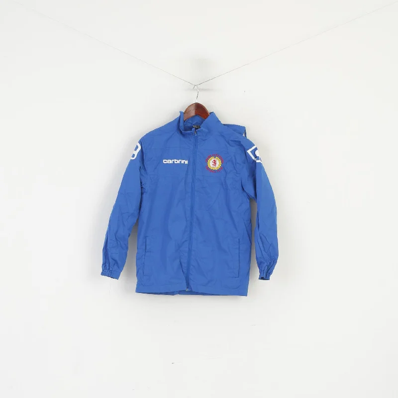 Carbrini Boys LB 10 Age Jacket Blue Crewe Alexandra Boys Football Club Sportswear Top