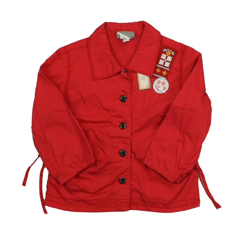 IKKS Girls Red Jacket