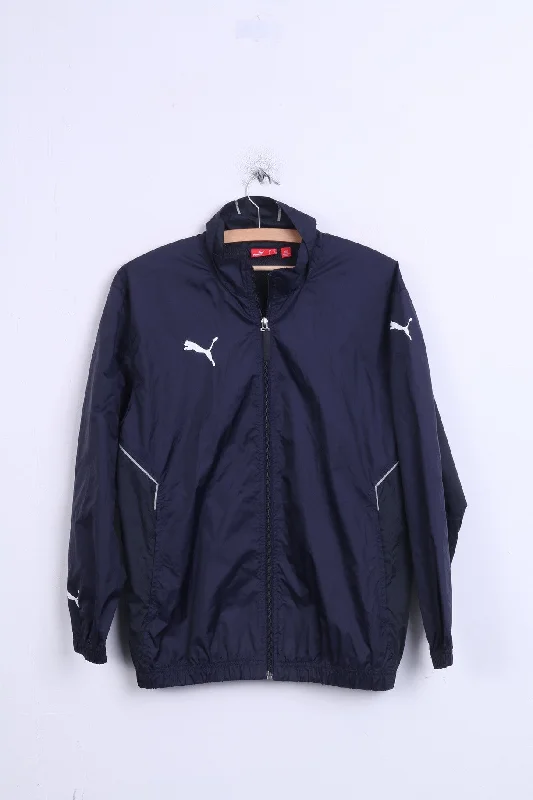 Puma Boys 14 Age 164 Jacket Navy Active Training Lightweight Top